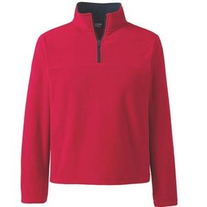 Mens Fleece Quarter Zip (COLOR: CLASSIC CHERRY )